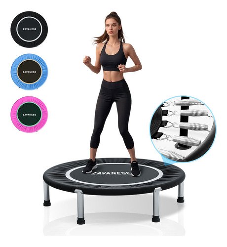 Trampolim jump profissional com capa saia diametro 1 m 200kg