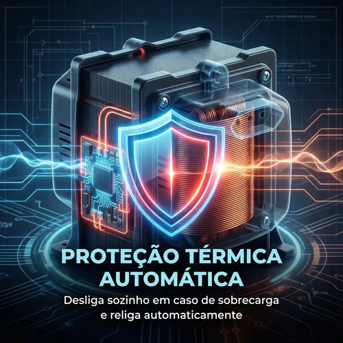 Transformador 7000va 220 Para 110 110v Para 220v Bivolt Conversor Adaptador De Voltagem 127v Inversor Energia Ar Condicionado 9000 12000 18000 Btus Geladeira Freezer Lava E Seca Escova Nespresso Forno