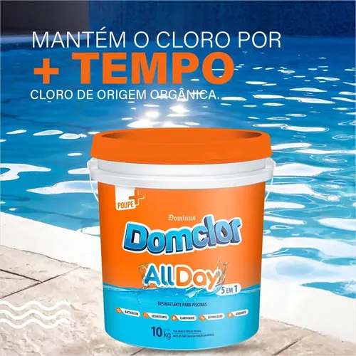 Tratamento De Água Para Piscina 5 Em 1 Balde 10k