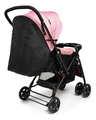 Travel System Cosco Kids, Reverse, 0 a 15kg, Rosa Rajado