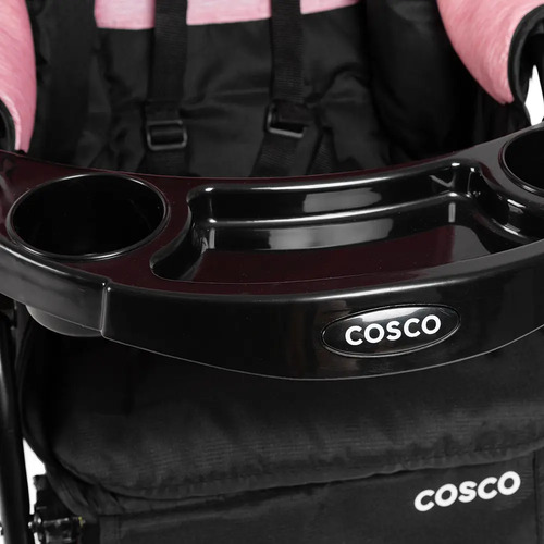 Travel System Cosco Kids, Reverse, 0 a 15kg, Rosa Rajado
