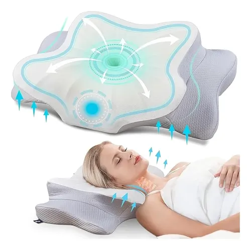 Travesseiro cervical ortopedico anti ronco e apneia nasa