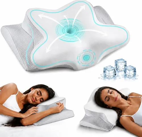 Travesseiro cervical relax coluna antironco e apneia nasa