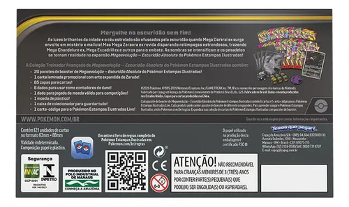 Treinador Avançado Pokémon ME05 Escuridão Absoluta