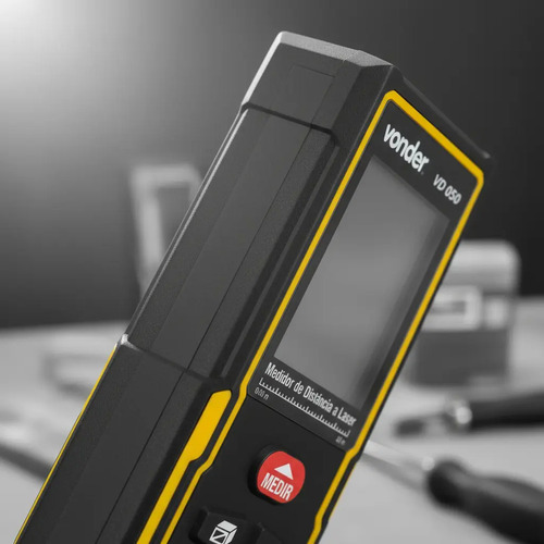 Trena Eletronica Medidor Distancia Digital A Laser 50 Metros