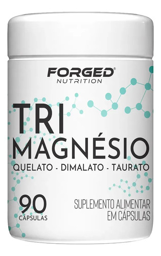Tri magnesio quelato dimalato taurato 90 capsulas alta absor