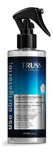 Truss uso obrigatorio reconstrutor capilar 260ml truss uso o