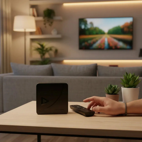 TV Box Proeletronic SmartPro PROSB-3000 4K, com Android 10 e 16GB