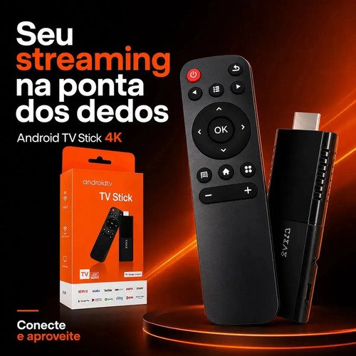 Tv Stick Android Streaming Hdmi Wifi 4k 128gb