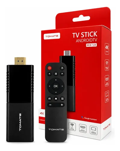 Tv stick tomate mcd 123 android tv 4k chromecast