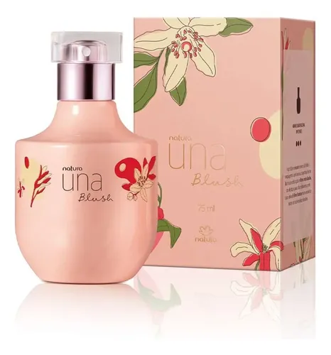Una Blush Deo Parfum Natura Perfume Colônia Feminino Original 75ml