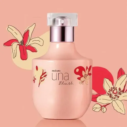 Una Blush Deo Parfum Natura Perfume Colônia Feminino Original 75ml