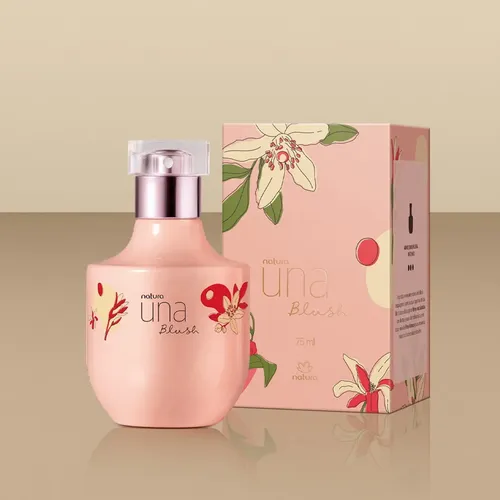 Una Blush Deo Parfum Natura Perfume Colônia Feminino Original 75ml