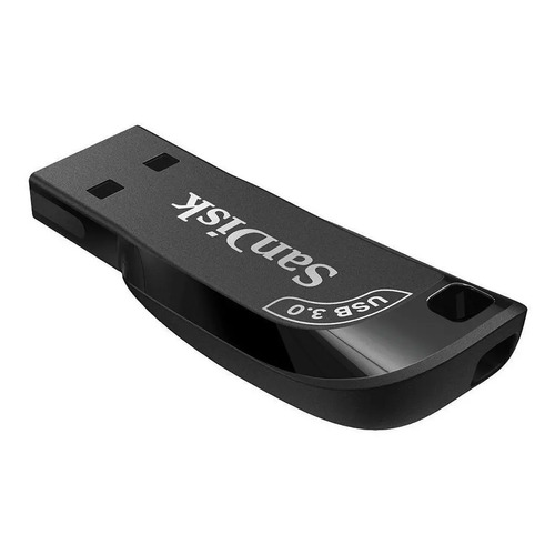 Unidade flash preta Sandisk Ultra Shift 32gb USB 3.0 100MB/s