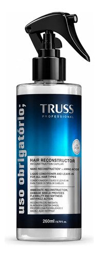 Uso obrigatorio reconstrutor capilar leavein antifrizz 260ml