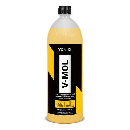 V mol shampoo desengraxante lavagem automotiva vonixx 15lt