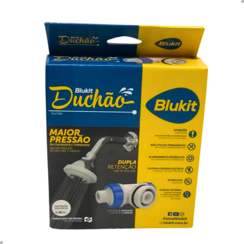 Valvula alternadora duchao blukit para caixa dagua 5 mca