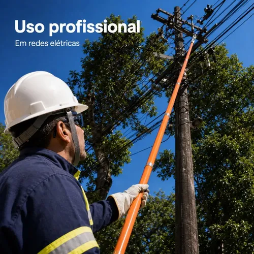 Vara De Manobra Nesfer 6 Elementos C Bolsa, Cabeçote E Laudo