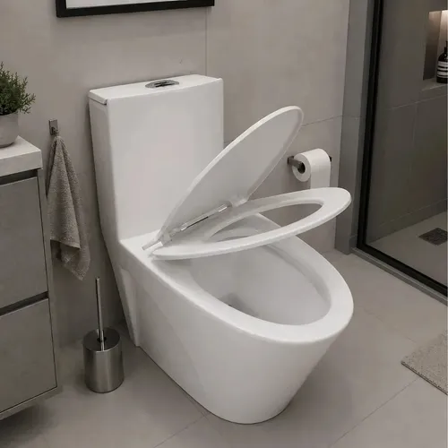 Vaso Sanitário Monobloco Barcelona Branco Completo Com Caixa