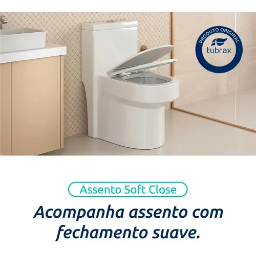 Vaso Sanitário Monobloco Caixa Acoplada Privada Completo Cor
