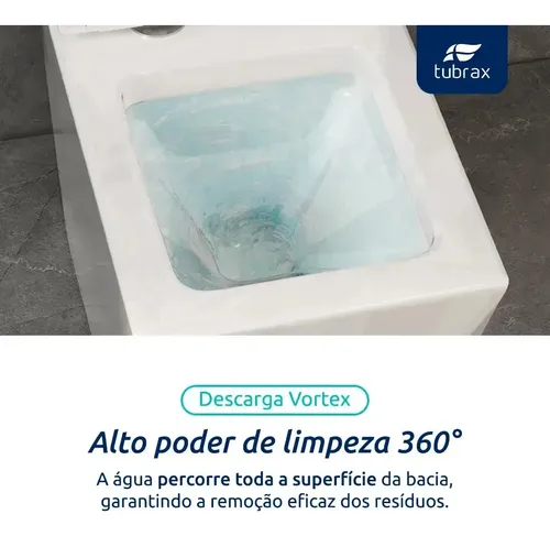 Vaso Sanitário Monobloco Completo - Caixa Acoplada Privada C