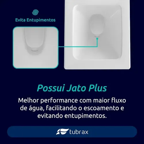Vaso Sanitário Monobloco Completo - Caixa Acoplada Privada C