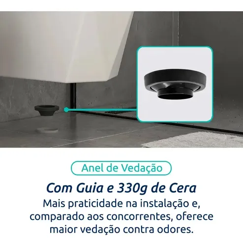 Vaso Sanitário Monobloco Completo - Caixa Acoplada Privada C