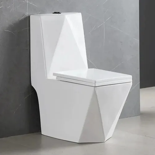 Vaso sanitario monobloco diamante branco caixa acoplado gowf