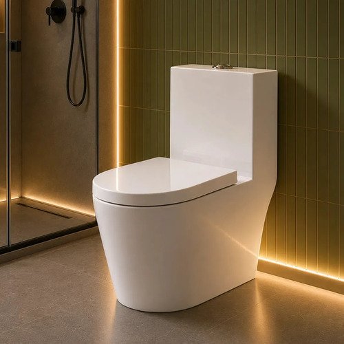 Vaso Sanitário Monobloco Orbit Completo Com Caixa Acoplada Privada Cerâmica Branca Cod: Alut020031 Alut By Avant