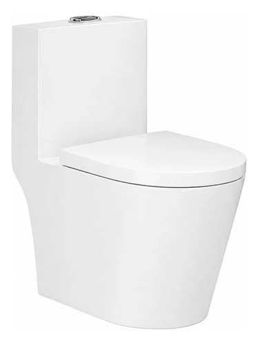 Vaso Sanitário Monobloco Orbit Completo Com Caixa Acoplada Privada Cerâmica Branca Cod: Alut020031 Alut By Avant