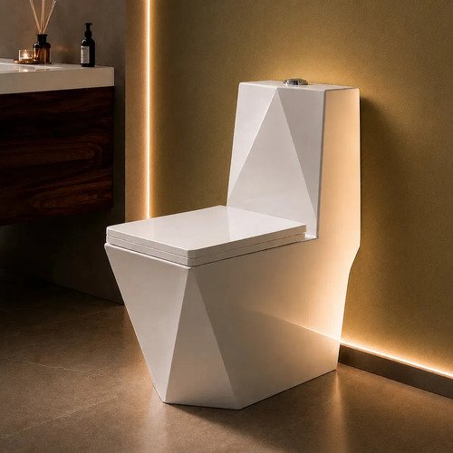 Vaso Sanitário Monobloco Vertex Completo Com Caixa Acoplada Privada Cerâmica Branca Cod: Alut020030 Alut By Avant