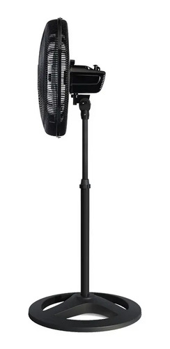 Ventilador de Coluna 40cm Ventisol Turbo 6 Pás Oscilante e Altura ajustável Cor Preto