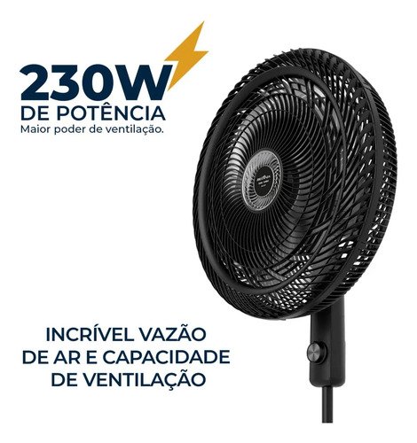 Ventilador de Coluna Britânia 50cm 230W 8 Pás Maxx Force BVC50T