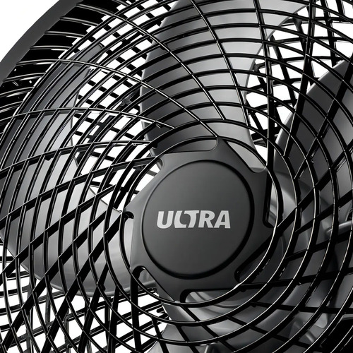 Ventilador De Mesa 30cm 6 Pas 3vel Ultra Vento Forte Mondial Estrutura Preto Pás Prata Diâmetro 30 cm Material das pás Plástico