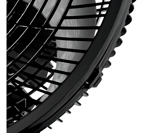 Ventilador De Mesa 30cm 6 Pas 3vel Ultra Vento Forte Mondial Estrutura Preto Pás Prata Diâmetro 30 cm Material das pás Plástico