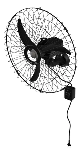 Ventilador De Parede 60cm, Preto, Ventisol Bivolt