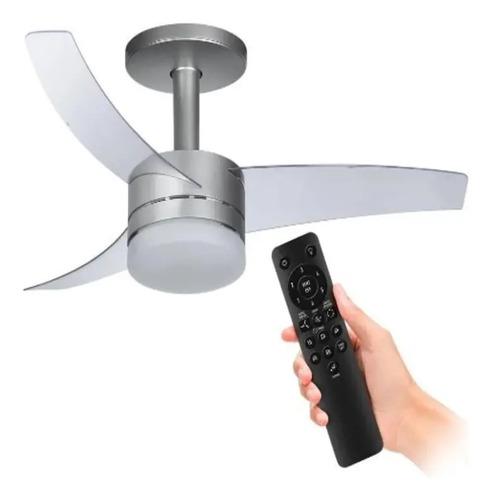 Ventilador de teto arno ultimate prata vx15