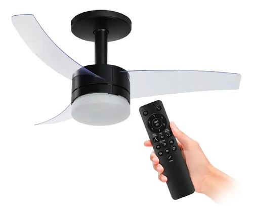 Ventilador de teto arno ultimate preto vx14