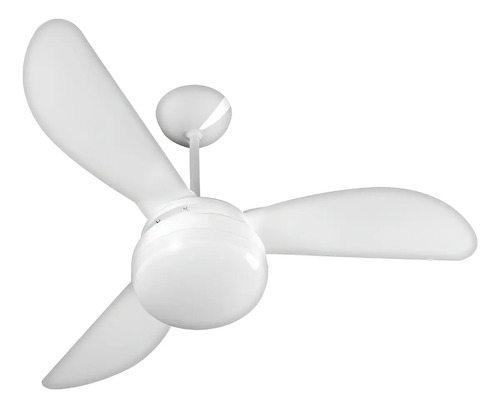 Ventilador de teto ventisol fenix e 27 branco 130w com 3 pas