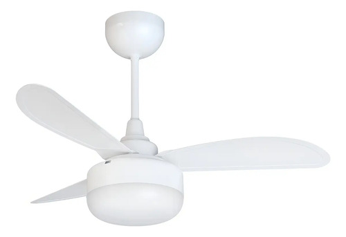 Ventilador De Teto Ventisol Fênix E-27 Branco 130w Com 3 Pás De Plástico, 960 mm De Diâmetro
