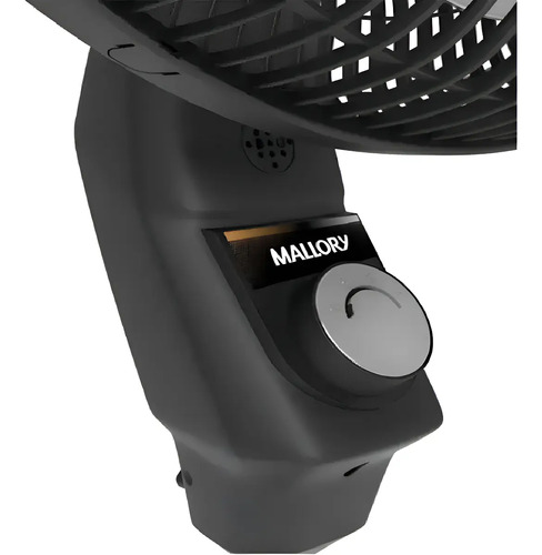 Ventilador Mallory Coluna Éolo 40cm Cor Da Estrutura Preto Cor Das Pás grafite Diâmetro 40 Cm 6 pás