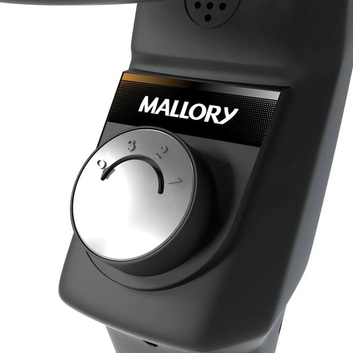 Ventilador Mallory Coluna Éolo 40cm Cor Da Estrutura Preto Cor Das Pás grafite Diâmetro 40 Cm 6 pás