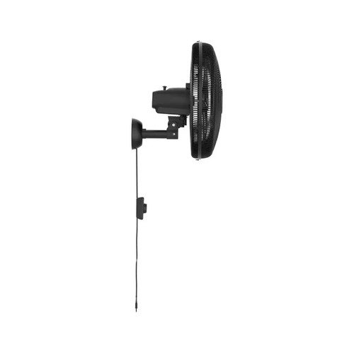 Ventilador Parede 50cm 6Pás Monta Fácil Preto Ventisol