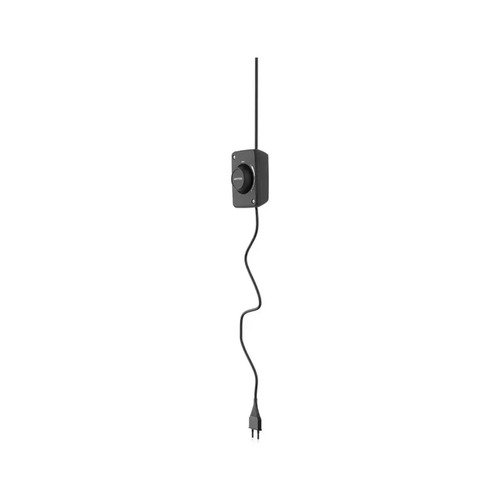 Ventilador Parede 50cm 6Pás Monta Fácil Preto Ventisol