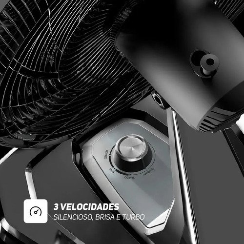 Ventilador Parede Mesa 8 Pás 180W WAP FLOW TURBO WV01PR