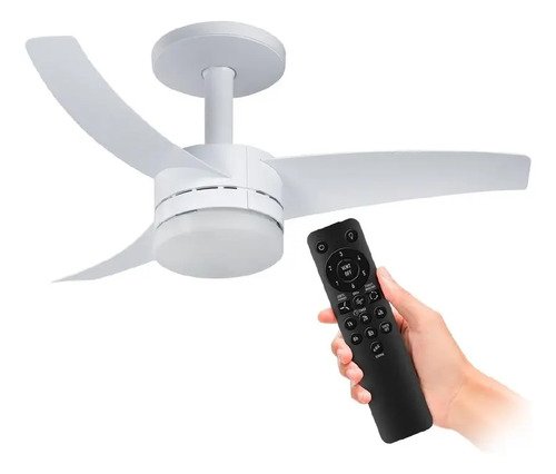 Ventilador teto arno branco 3 pas contro remoto vx13