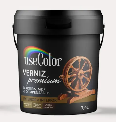 Verniz 36 impermeabilizante brilhante base agua madeira