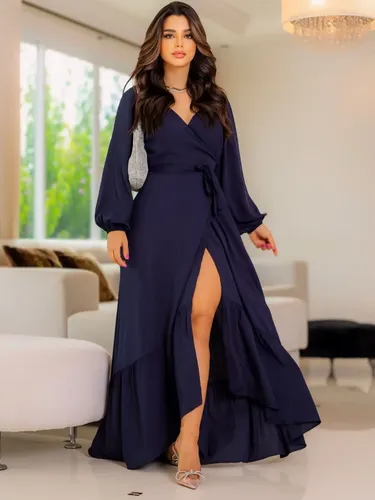 Vestido Festa Convidada Casual Elegante Madrinha Longo Solto