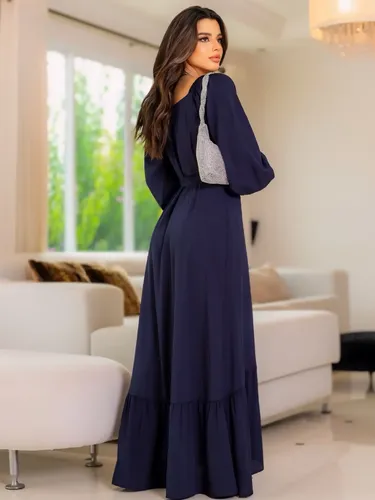 Vestido Festa Convidada Casual Elegante Madrinha Longo Solto