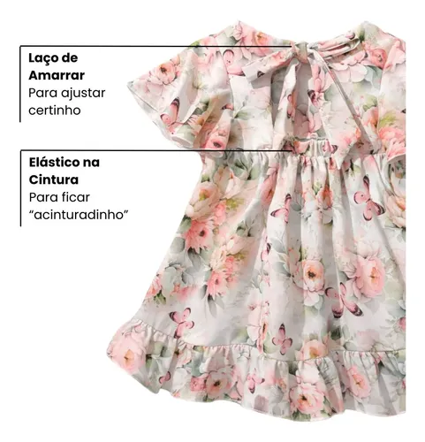 Vestido Infantil Delicado Kids Festa Luxo Princesa Pérolas